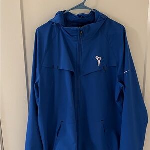 Nike 2in1 Men's Kobe Blue Windbreaker Jacket - Mens Large